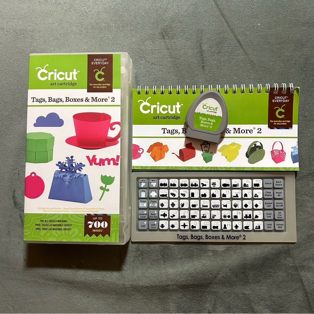 Cricut TAGS, BAGS, BOXES AND MORE 2